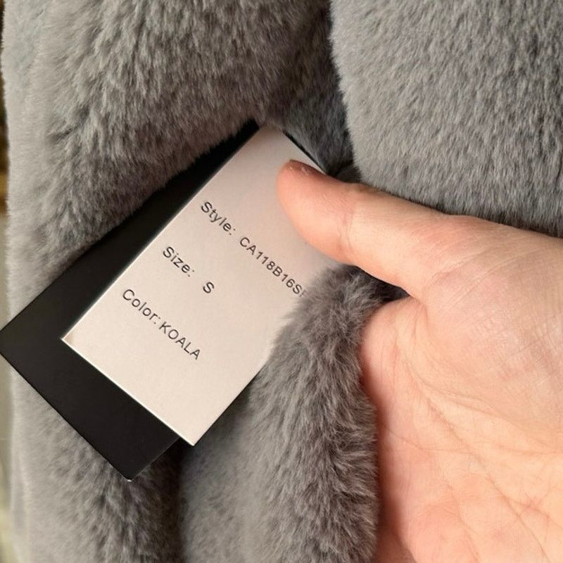 Other coffee shop new york gray fur zip up jacket Size S / US 4 / IT 40 - 4 Thumbnail