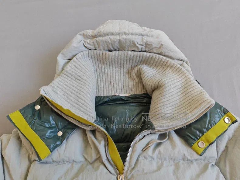Hermes Hermes Puffer Jacket, Quilted Ribbed Hood, Color Block, Lo Size US S / EU 44-46 / 1 - 4 Thumbnail