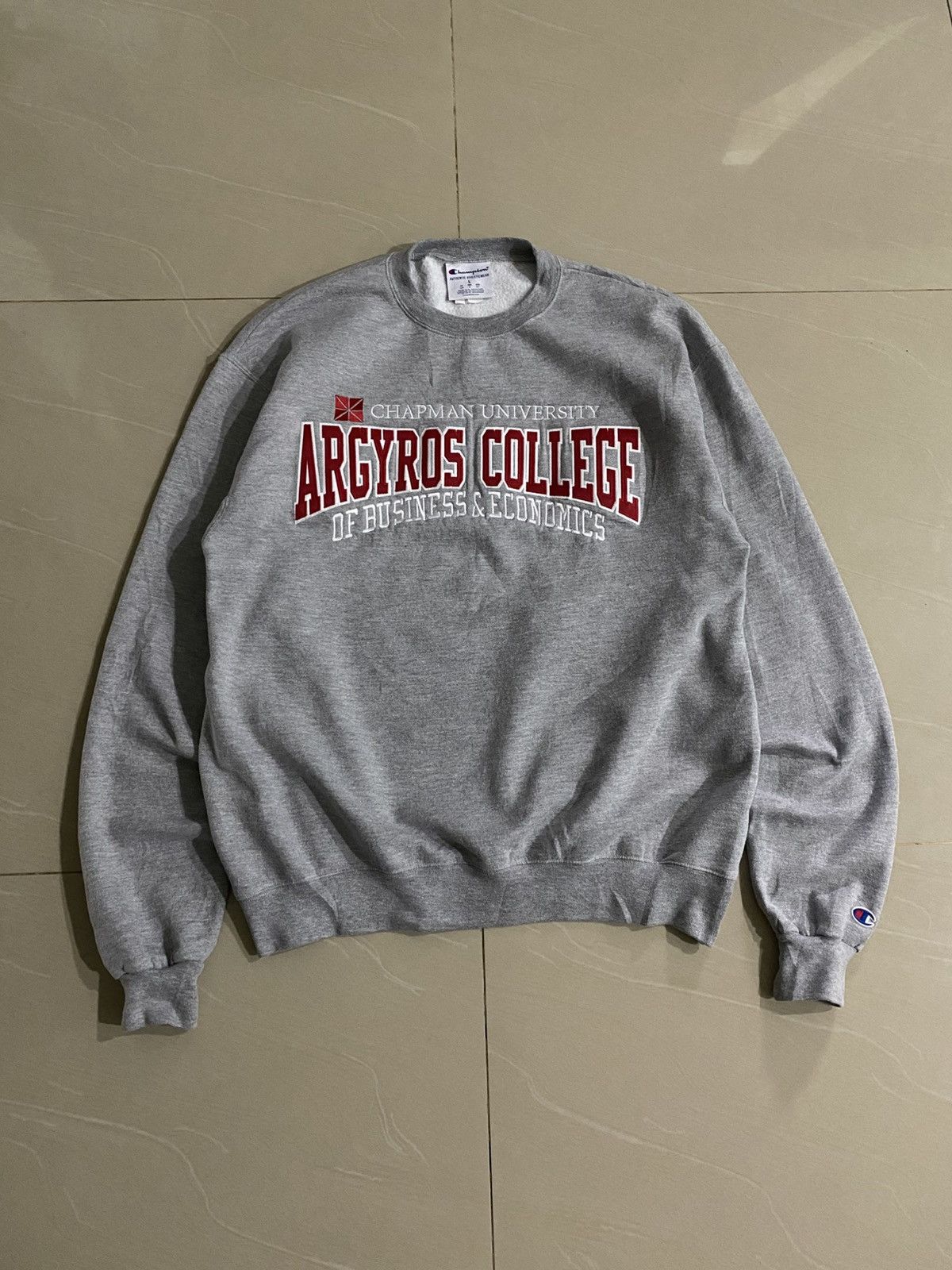Champion Chapman University Argyros College Champion Sweatshirt Size US L / EU 52-54 / 3 - 1 Thumbnail