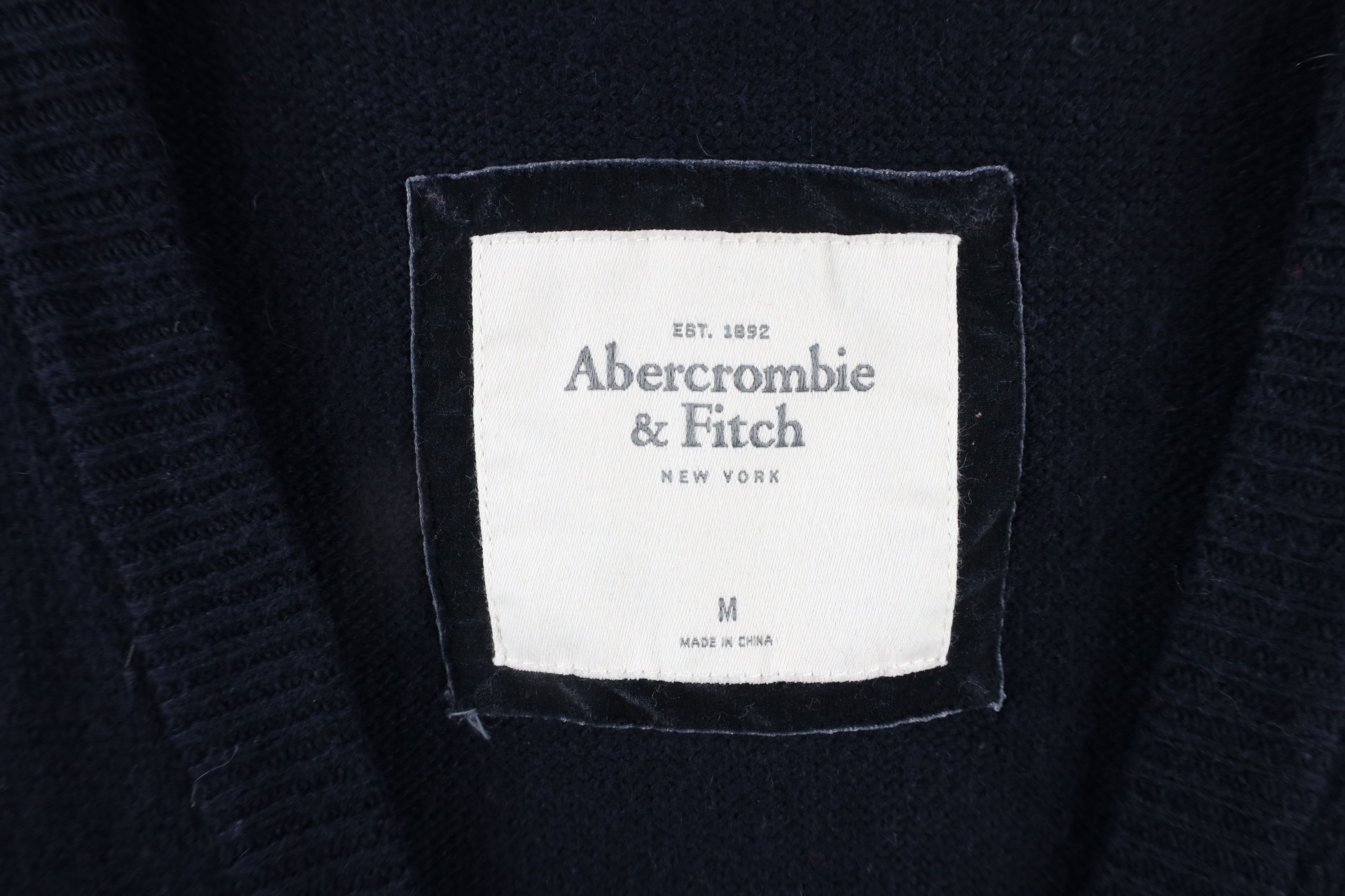 Abercrombie & Fitch × Vintage Vintage Abercrombie & Fitch Letterman Cardigan Sweater Size M / US 6-8 / IT 42-44 - 8 Thumbnail