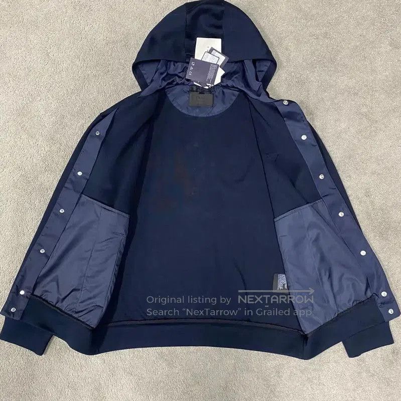 Prada Prada Men's Spring Autumn Navy Cardigan. Size US M / EU 48-50 / 2 - 3 Thumbnail