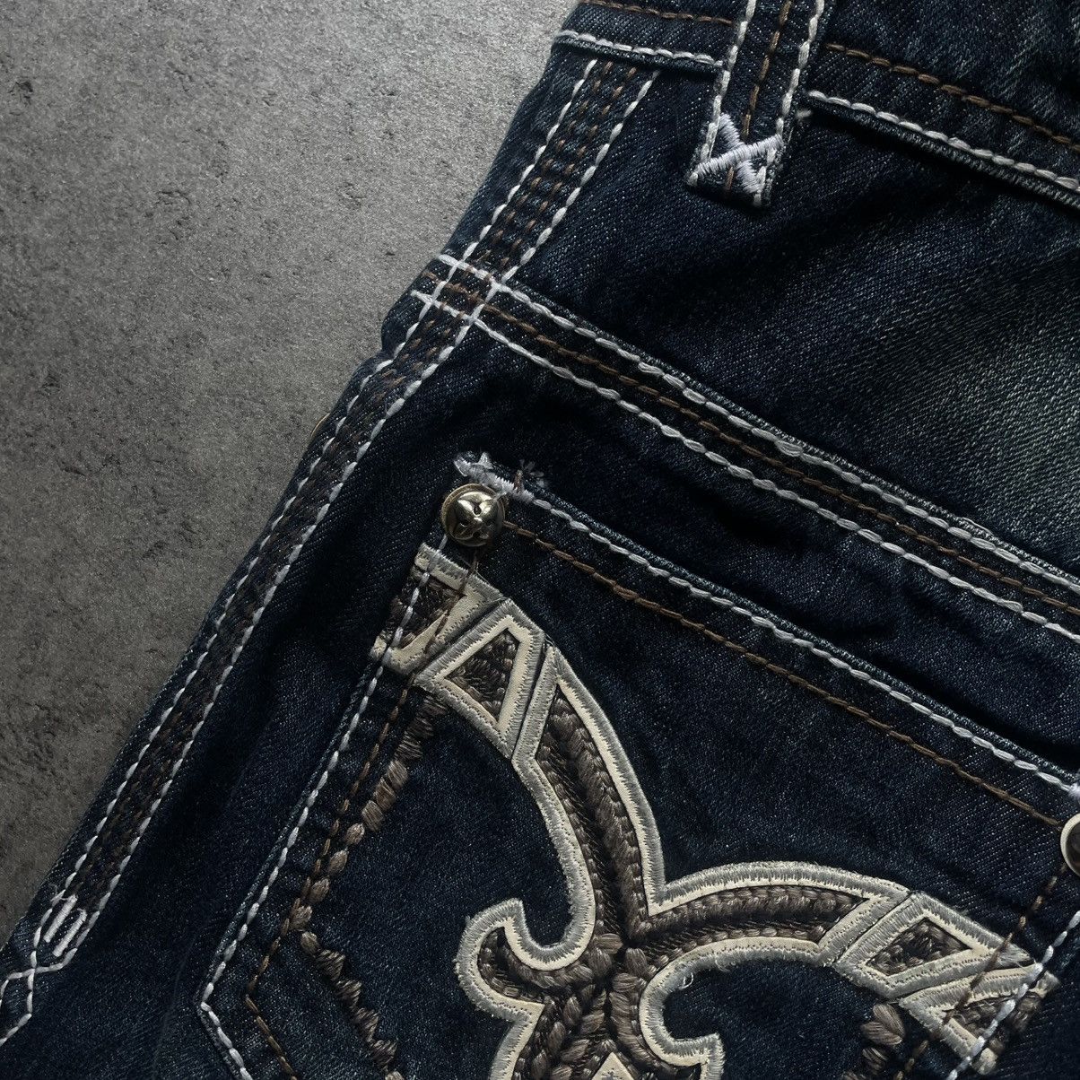 Rock Revival × Vintage NWT Rock Revival Bilby Chrome Hearts Style Pants Size US 32 / EU 48 - 5 Thumbnail