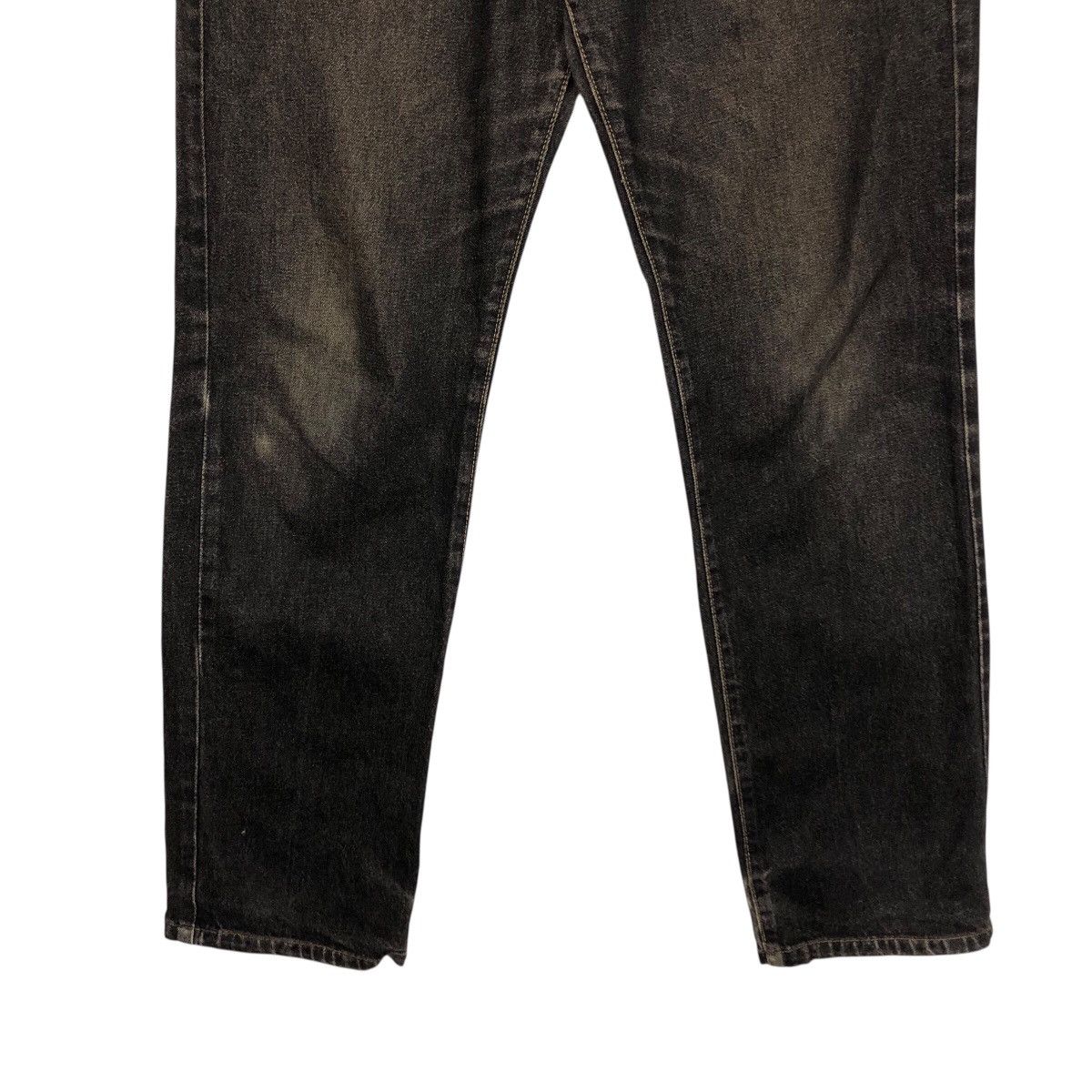 Japanese Brand Warehouse High Rise Straight Leg Jeans Faded Washed Denim Size US 30 / EU 46 - 6 Thumbnail