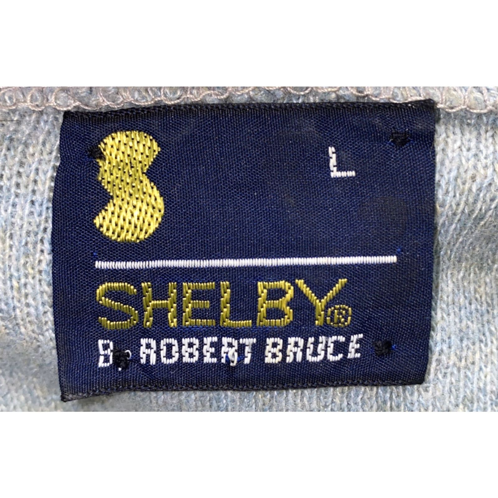 Vintage Robert Bruce Mens Light Green SHELBY V-Neck Acrylic USA Made Sweater L Size Size US L / EU 52-54 / 3 - 7 Thumbnail