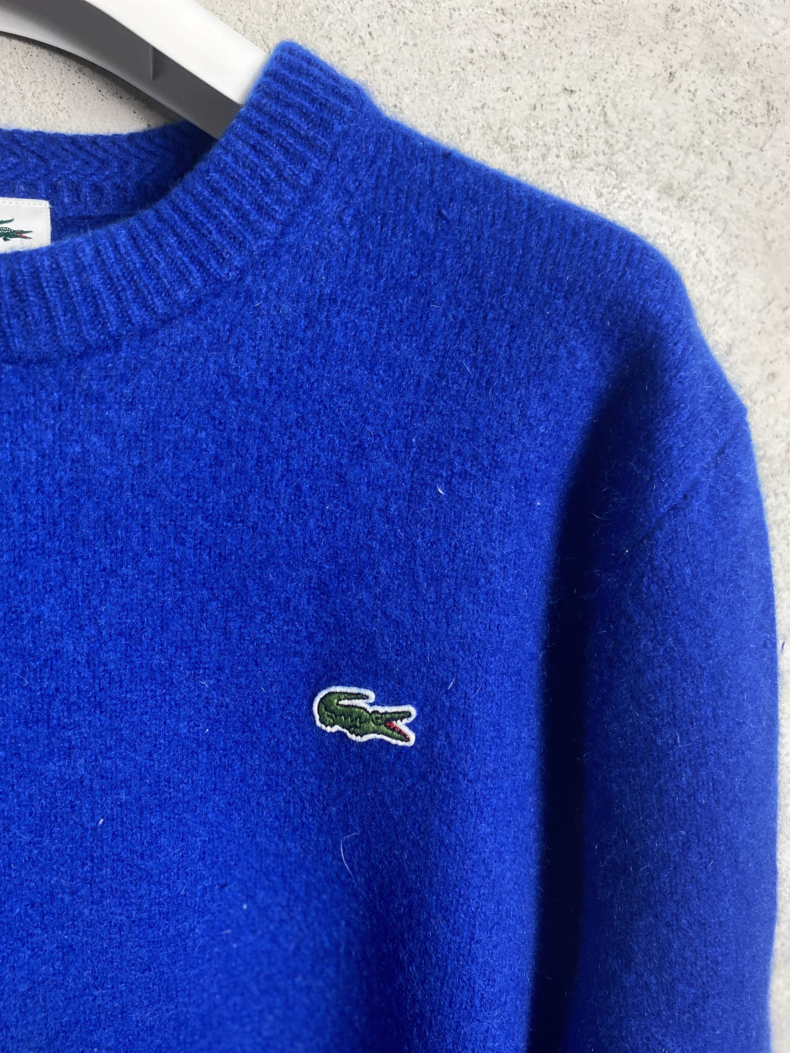 Lacoste small logo cashmere sweater knitwear