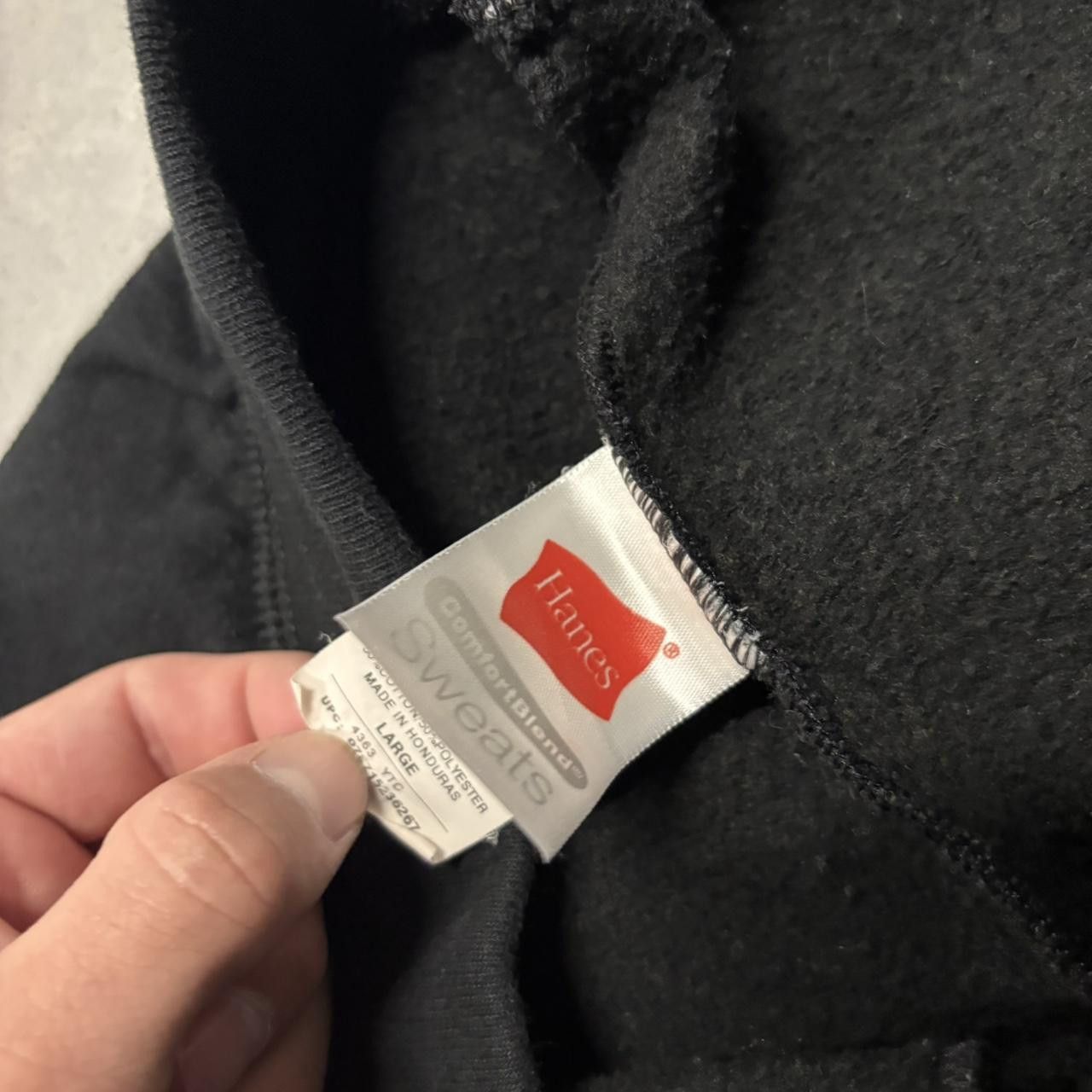 Japanese Brand × Vintage Crazy Vintage Y2K/2000s Solid Black Comfy Essential Sweatpants! Size US 32 / EU 48 - 6 Thumbnail