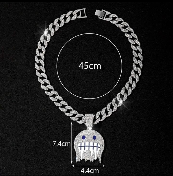 Jewelry × Other 15mm Iced Out Cuban Chain Size ONE SIZE - 3 Thumbnail