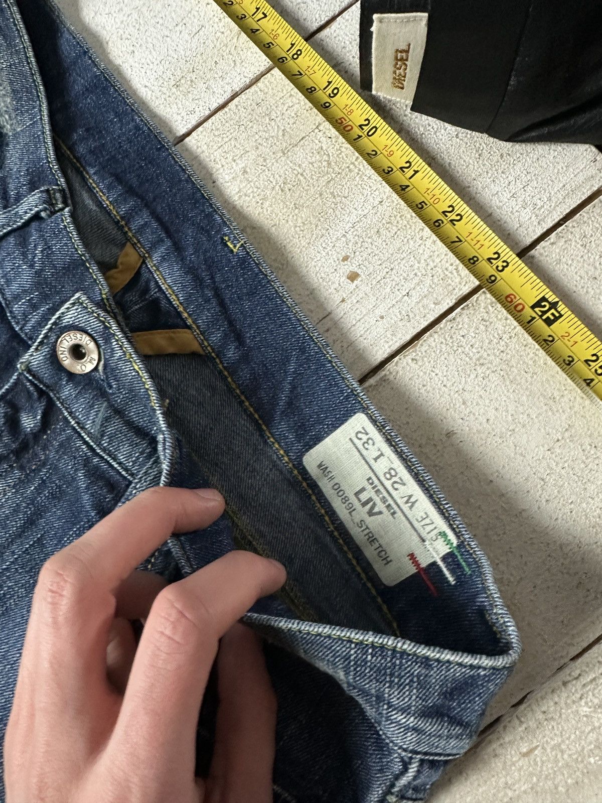 Diesel 🚨Gothic Diesel Regular Slim relax Flared Jeans Womens Size 28" / US 6 / IT 42 - 6 Thumbnail