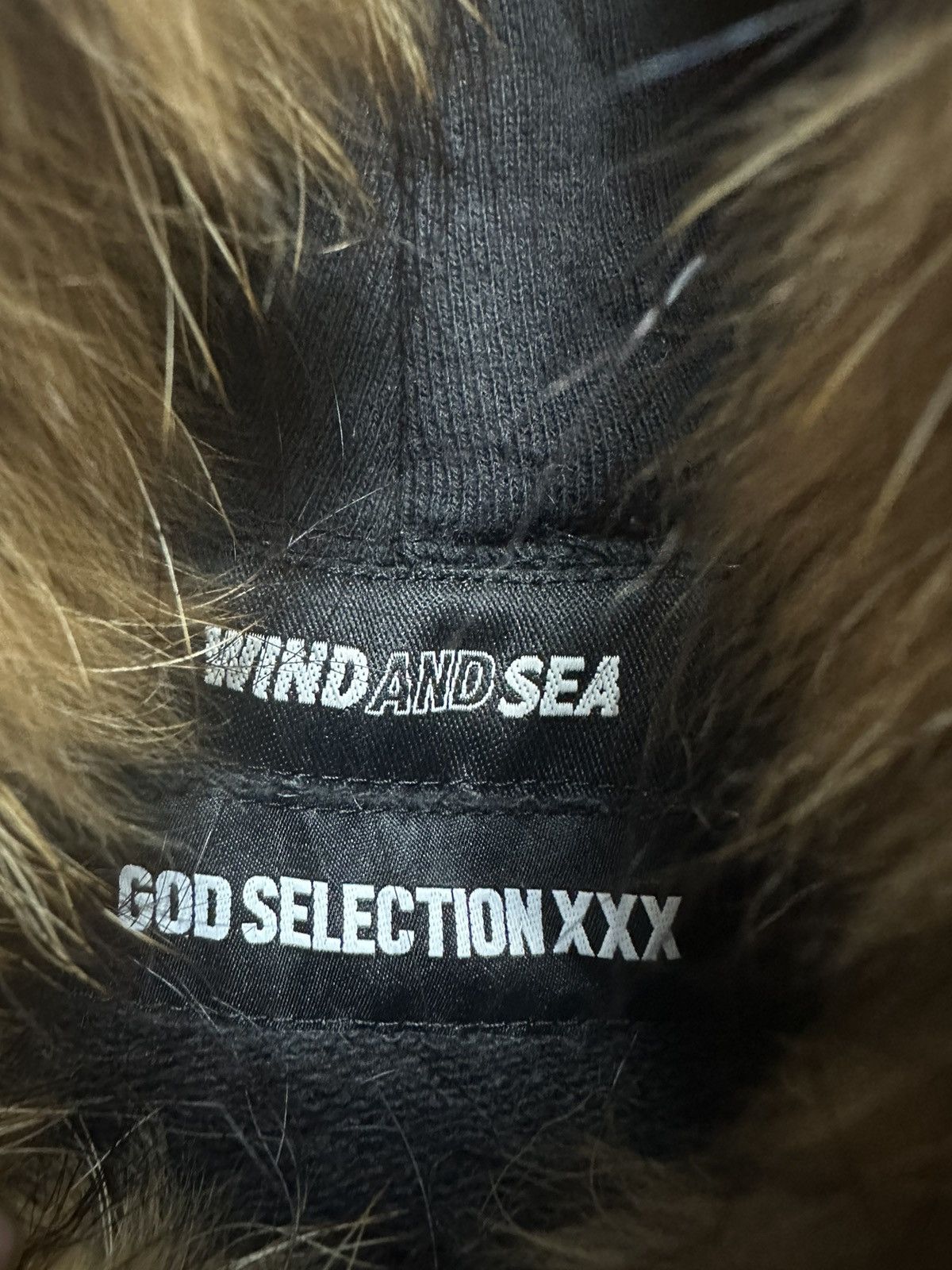 If Six Was Nine WIND AND SEA XXX FUR HOODIE BOXY GOTHIC LGB WINTER STYLE Size US XL / EU 56 / 4 - 7 Thumbnail