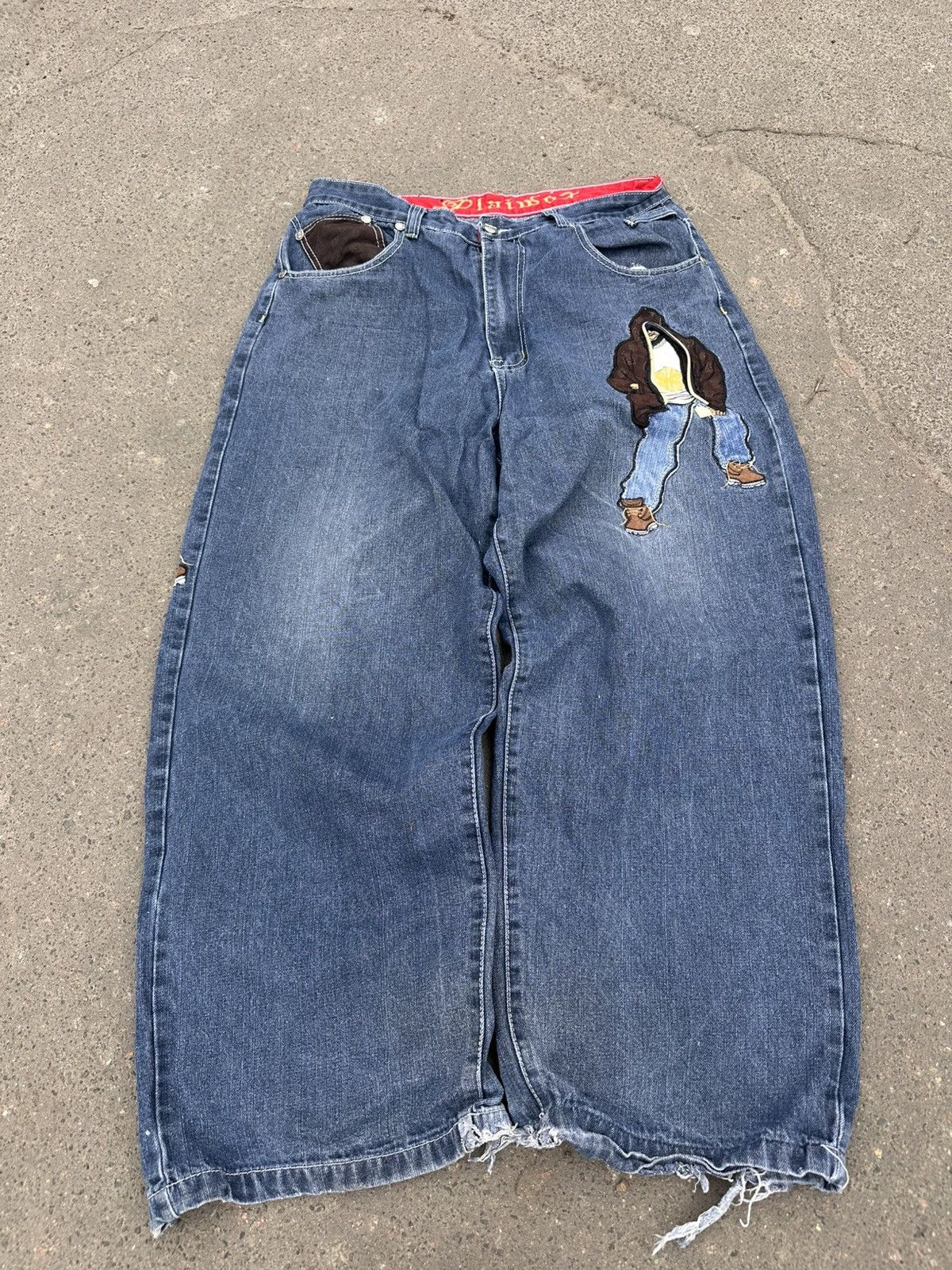 JNCO Baggy JNCO Style Rap Jeans Baggy Wide Leg Size US 34 / EU 50 - 2 Thumbnail