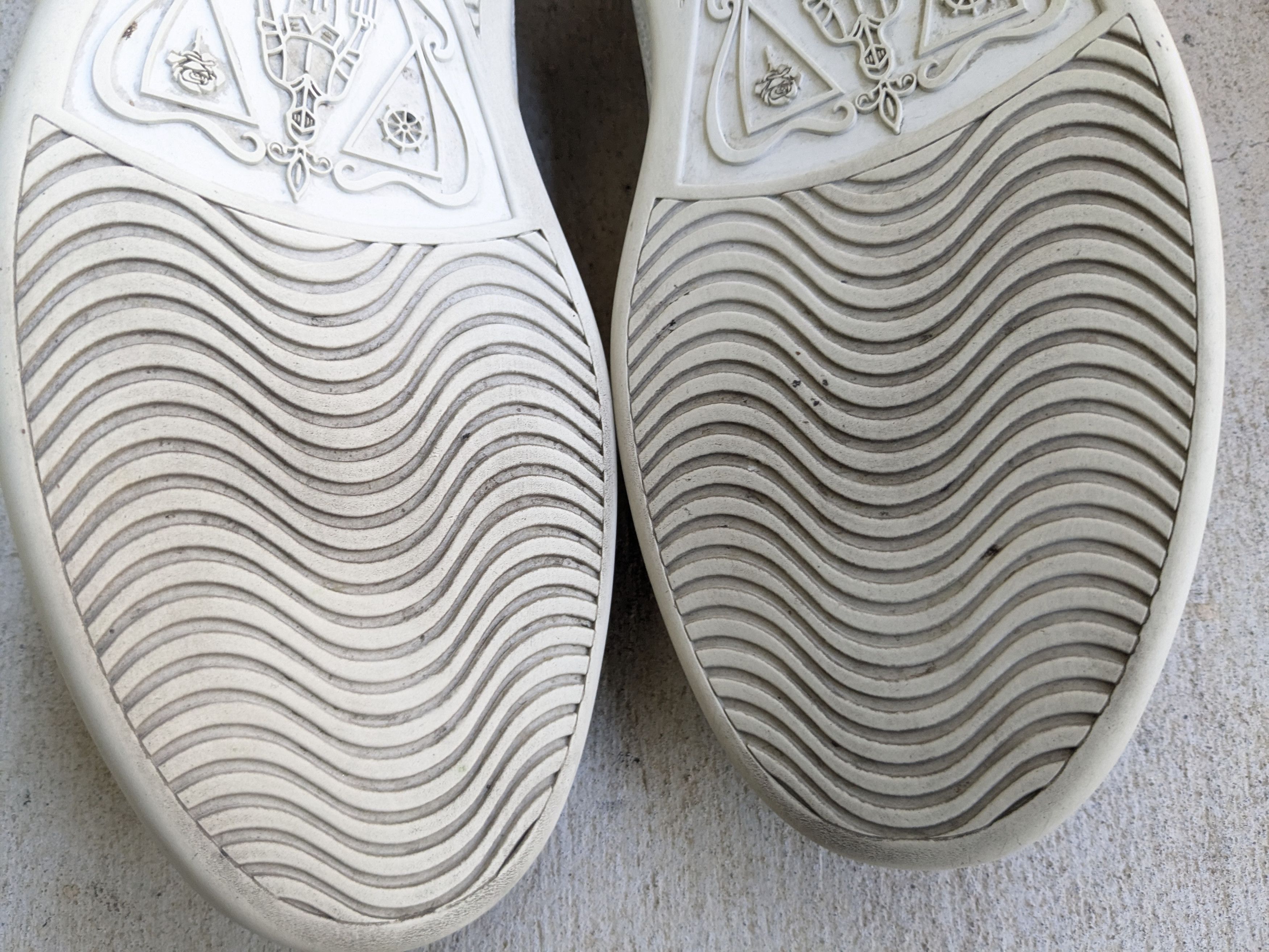 Gucci Gucci Ace Sneakers Monogram Camvas 9.5 Leather Low Tops Size US 9.5 / EU 42-43 - 15 Thumbnail