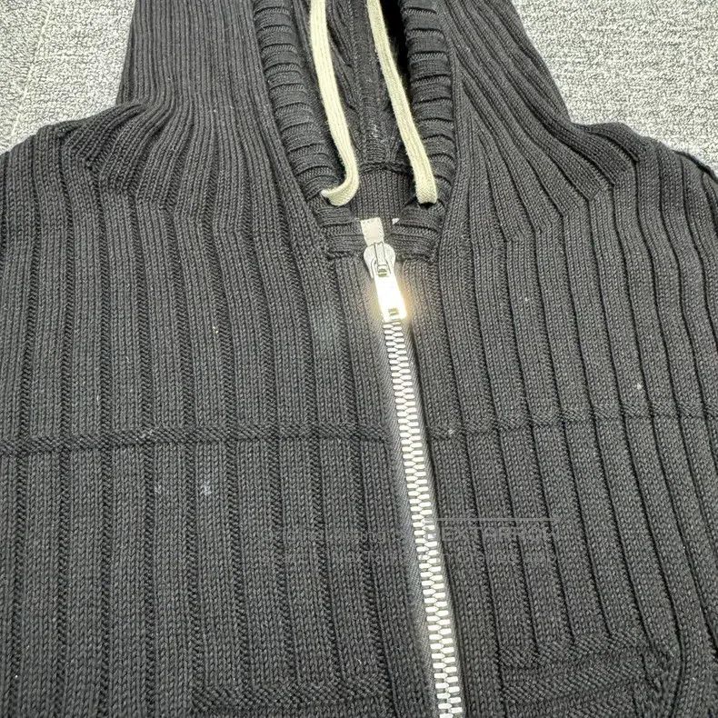 Rick Owens Rick Owens 25 mainline knit hooded sweatshirt Size US L / EU 52-54 / 3 - 3 Thumbnail