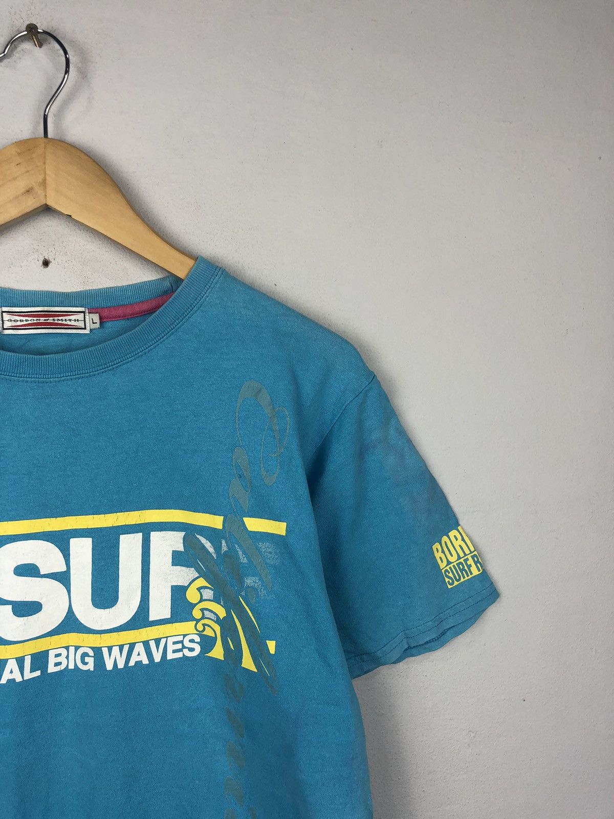 Vintage Gordon n Smith Rare Design Surf Tee Size US L / EU 52-54 / 3 - 3 Thumbnail