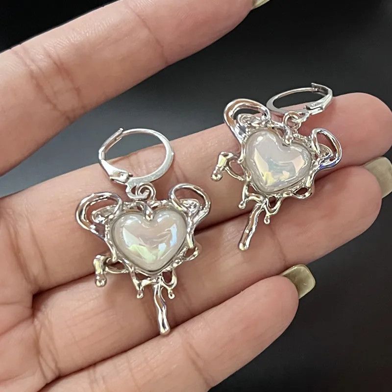 Other New Creative heart Earrings Size ONE SIZE - 2 Thumbnail