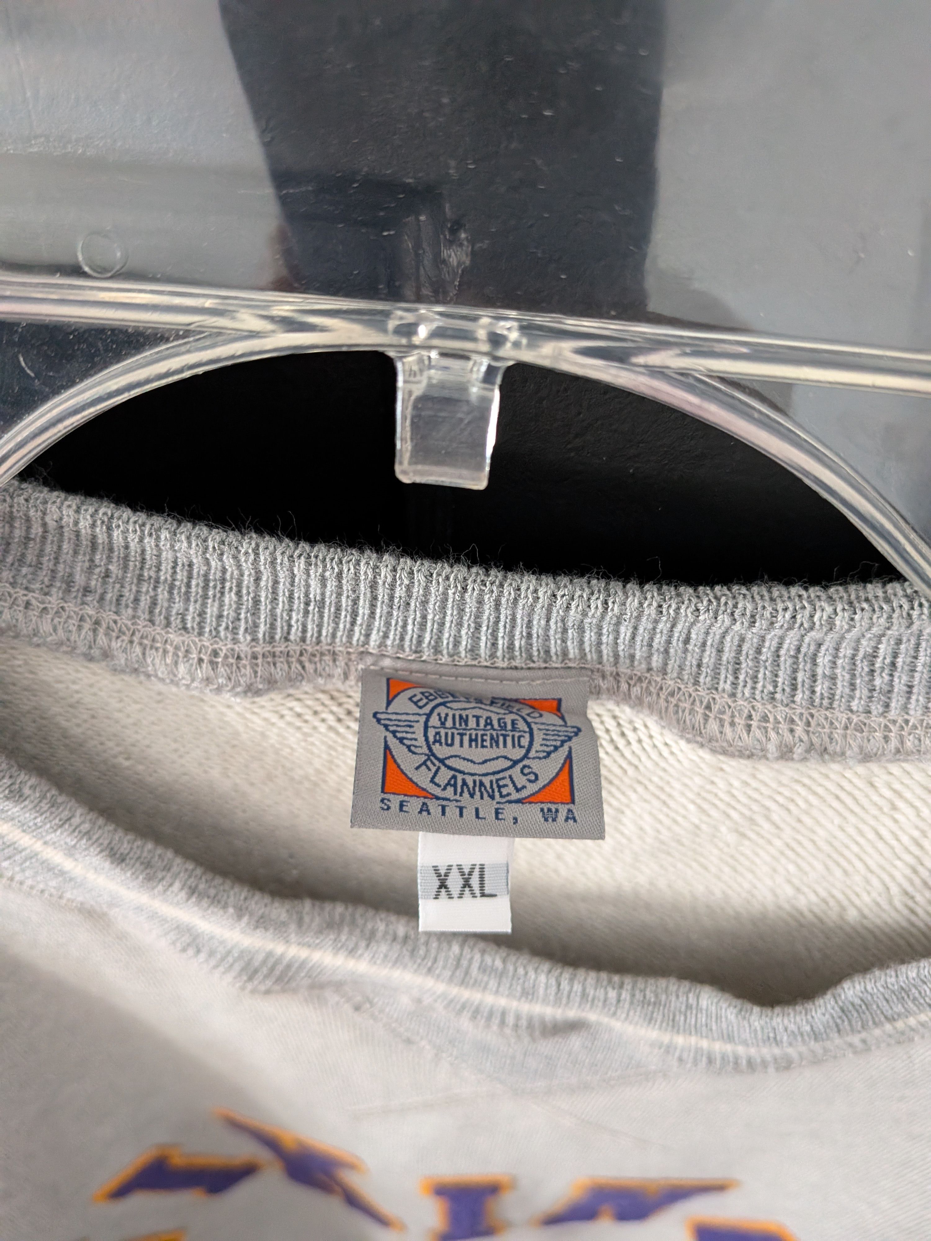 Ebbets Field Flannels Minnesota Vikings Crewneck Sweatshirt Size US XXL / EU 58 / 5 - 3 Thumbnail