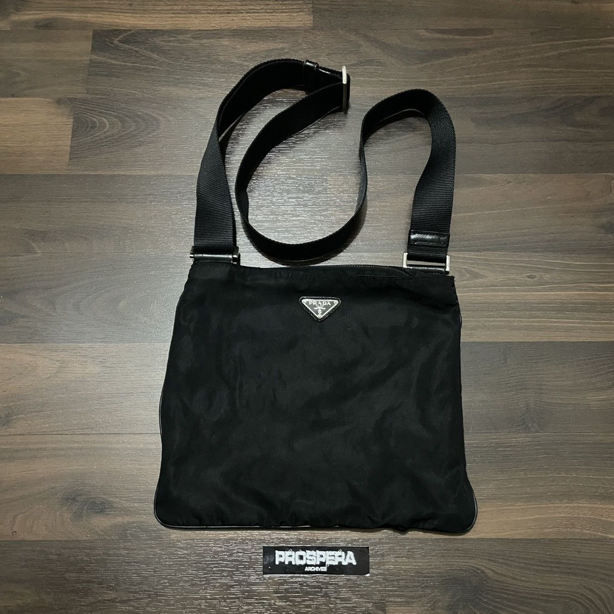 Prada Prada Crossbody Sling Bag Black Size ONE SIZE - 1 Thumbnail