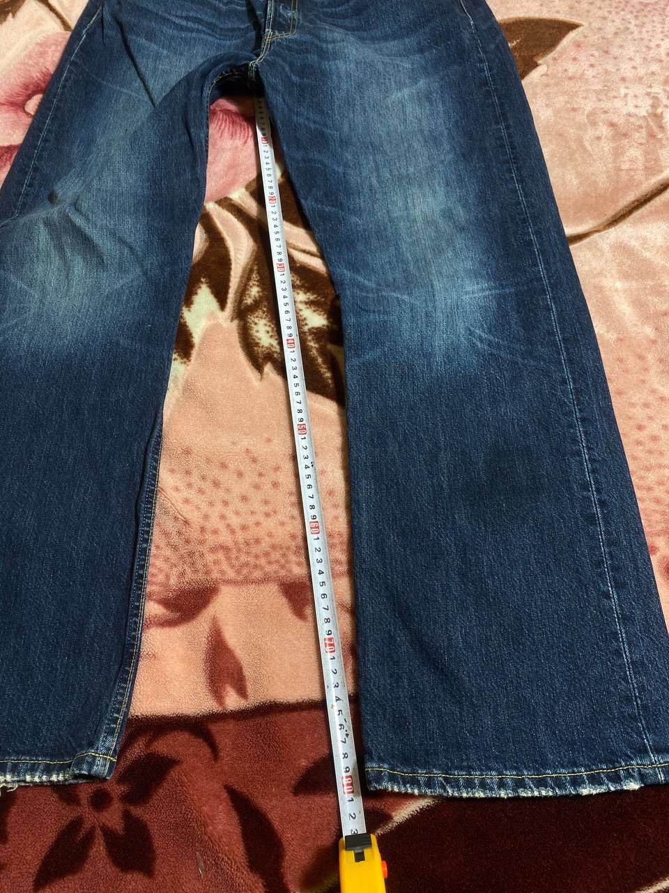Levi's × Vintage Crazy y2k faded light wash Levi’s 501 distressed denim jeans Size US 38 / EU 54 - 13 Thumbnail
