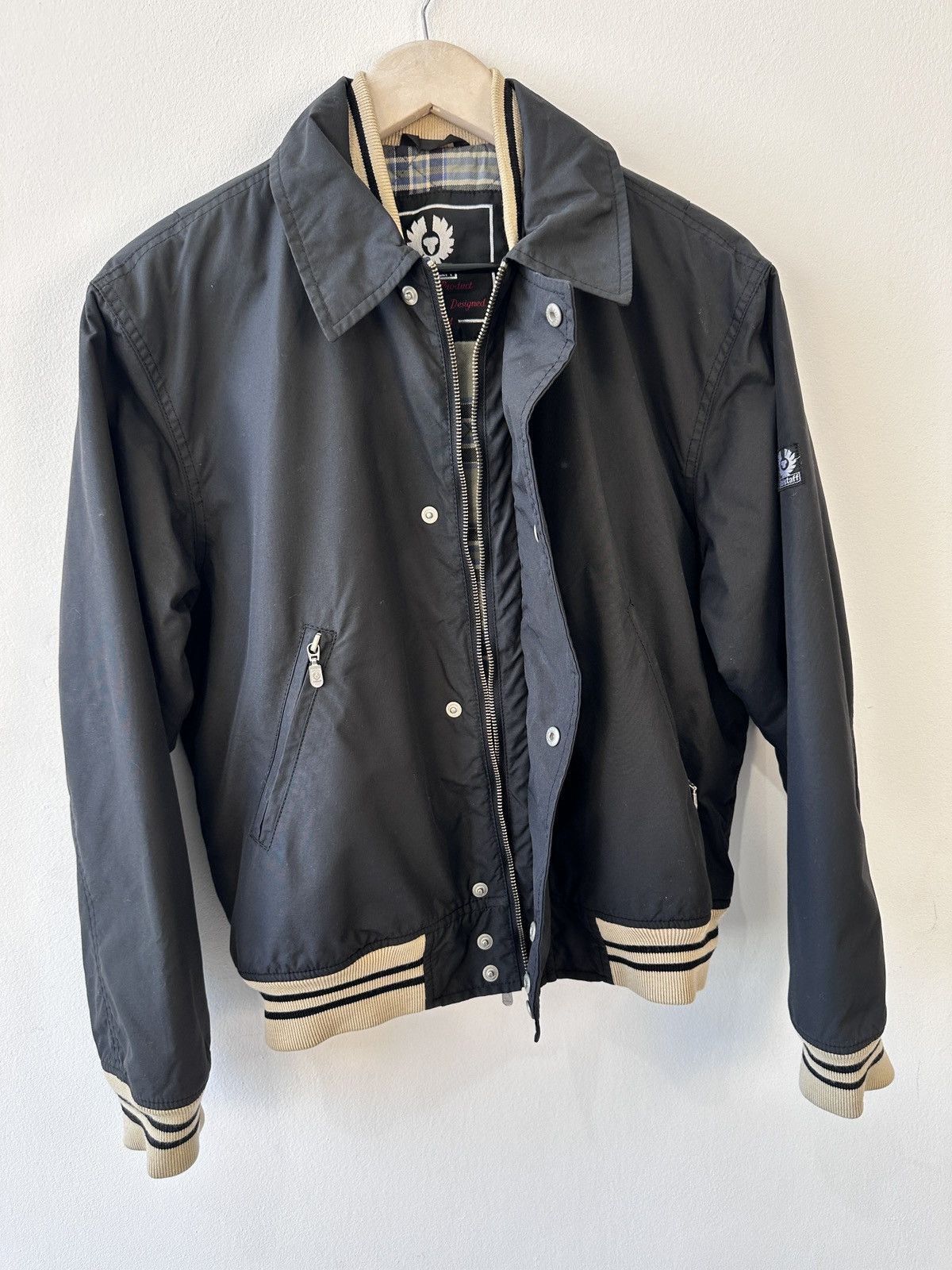 Belstaff Rare Vintage Belstaff Bomber Jacket S Black Made in England Size US S / EU 44-46 / 1 - 10 Thumbnail