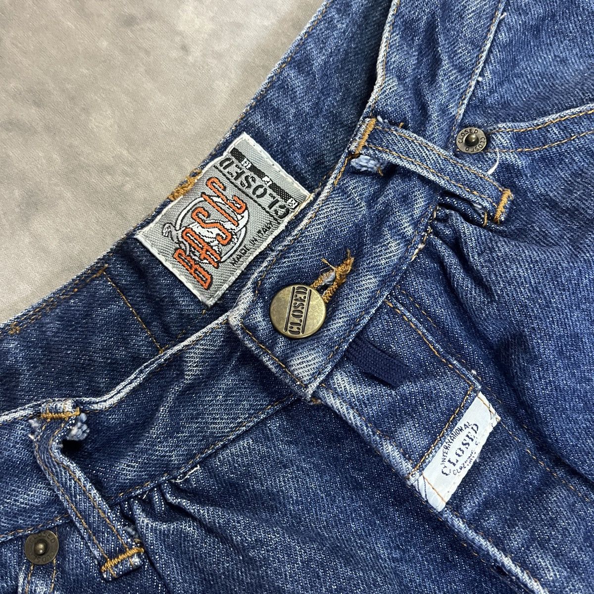 CLOSED × Marithe + Francois Girbaud MFGxClosed - Basic Denim Button Fly Jeans Made In Italy Size 24" / US 00 / IT 34 - 4 Thumbnail