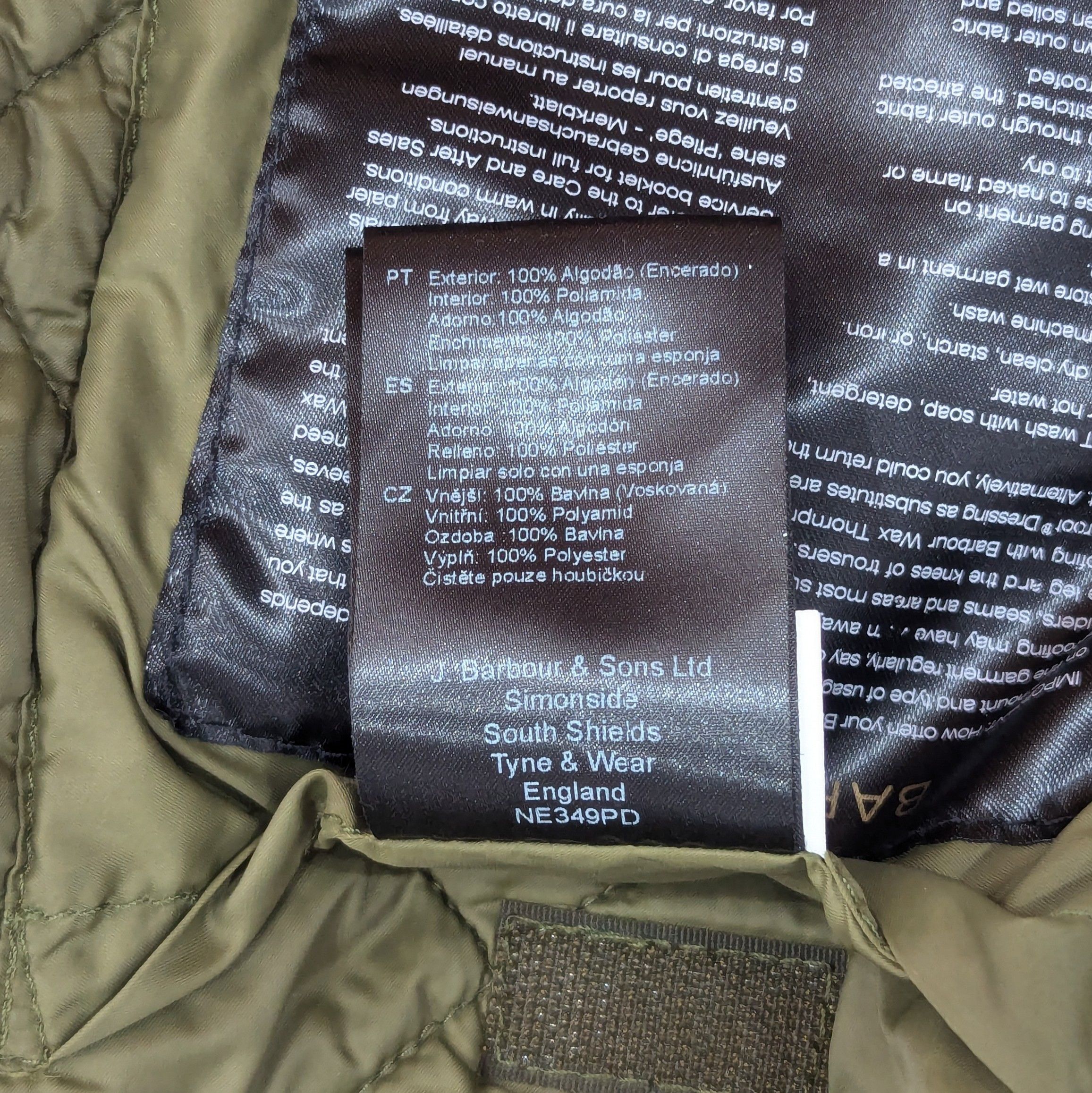 Barbour Barbour International Injection Wax Jacket Motorcycle Size US S / EU 44-46 / 1 - 21 Thumbnail