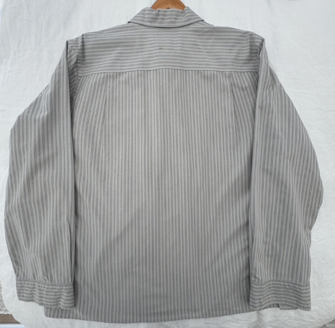 Margaret Howell Margaret Howell MHL. Cotton Shirt Pyjama Stripe Cloud Ink XL Size US XL / EU 56 / 4 - 4 Thumbnail