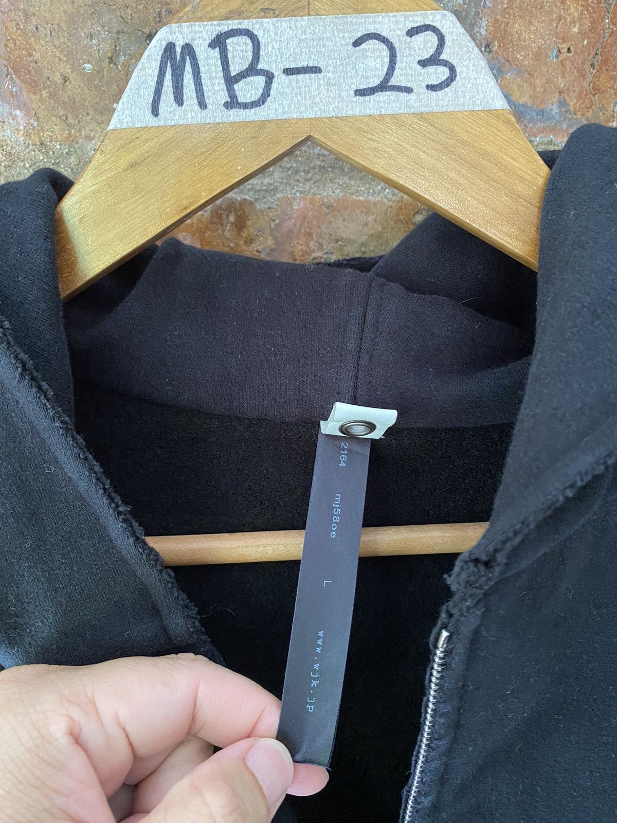 Julius 2000s WJK moleskin Panelled hoodie Size US M / EU 48-50 / 2 - 12 Thumbnail