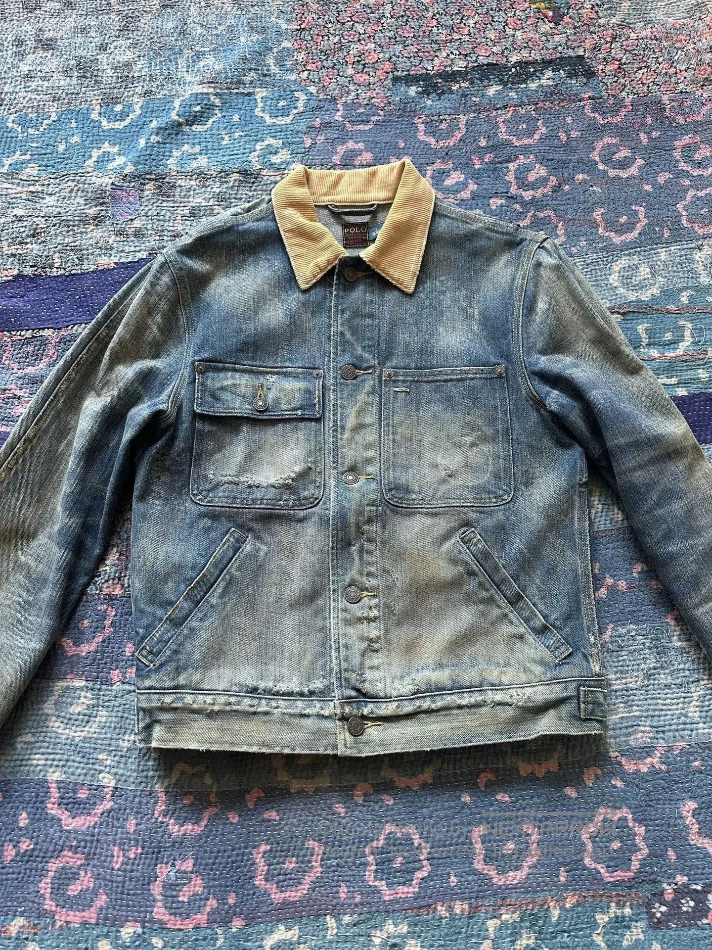 RRL Ralph Lauren Polo Ralph Lauren Vintage Denim Jacket. Size US S / EU 44-46 / 1 - 1 Thumbnail
