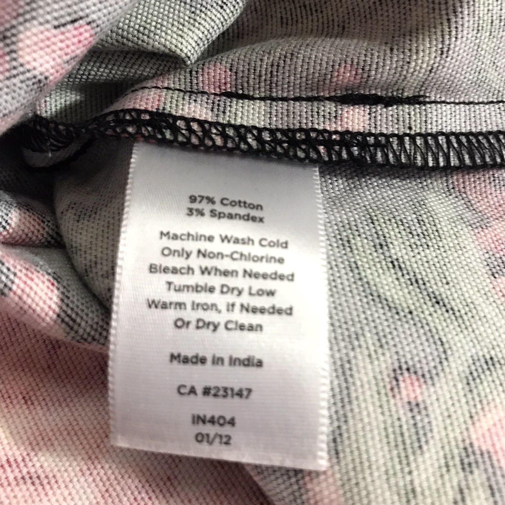 Talbots Talbots Floral Pencil Midi Skirt Womens Size 4 Black Multi Lightweight Stretch Workwear Size 27" / US 4 / IT 40 - 4 Thumbnail