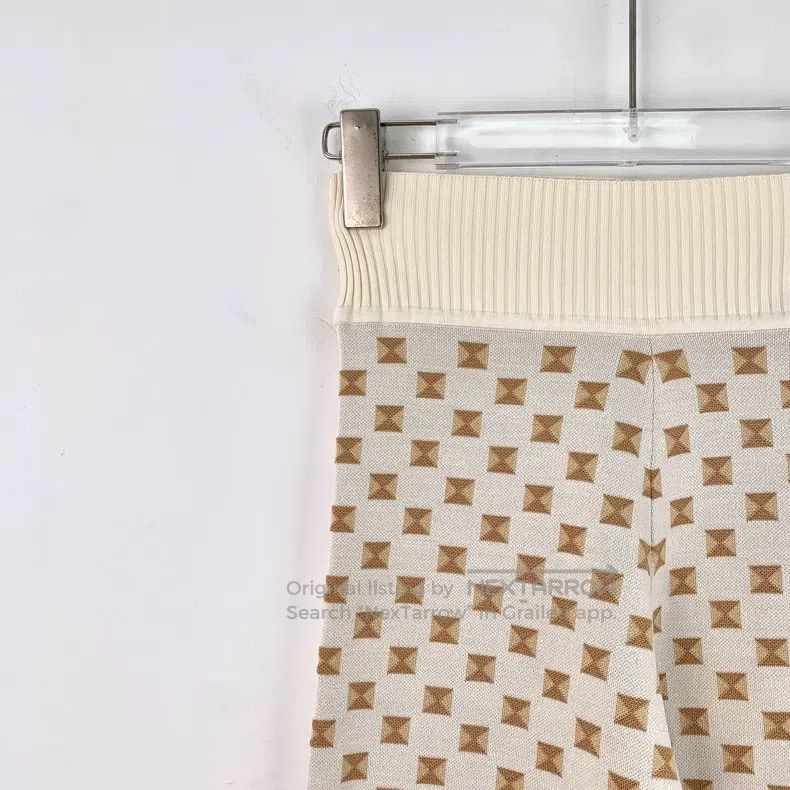Hermes Hermes Colorblock Diamond Pattern Silk Knit Underwear Pant Size 42" / US 20 - 3 Thumbnail