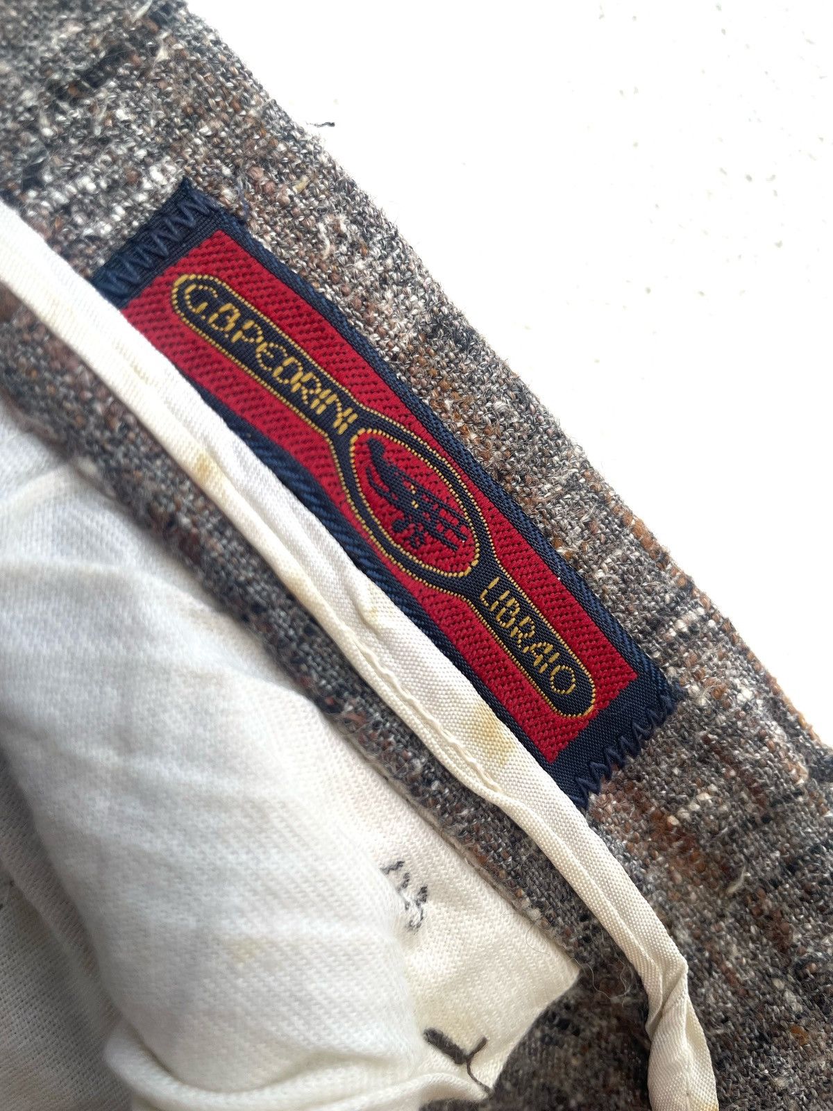 Vintage Vintage G.B PEDRINI LIBRAIO Wide legs pants Size US 30 / EU 46 - 10 Thumbnail