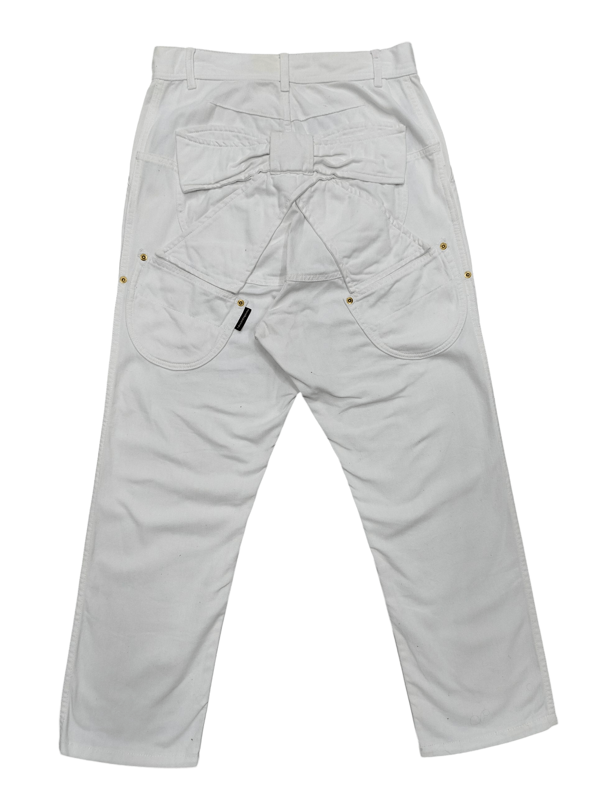 mercibeaucoup DOPE💥Mercibeaucoup🇯🇵 Drop Crotch Big Tape Trouser Size 30" / US 8 / IT 44 - 1 Thumbnail