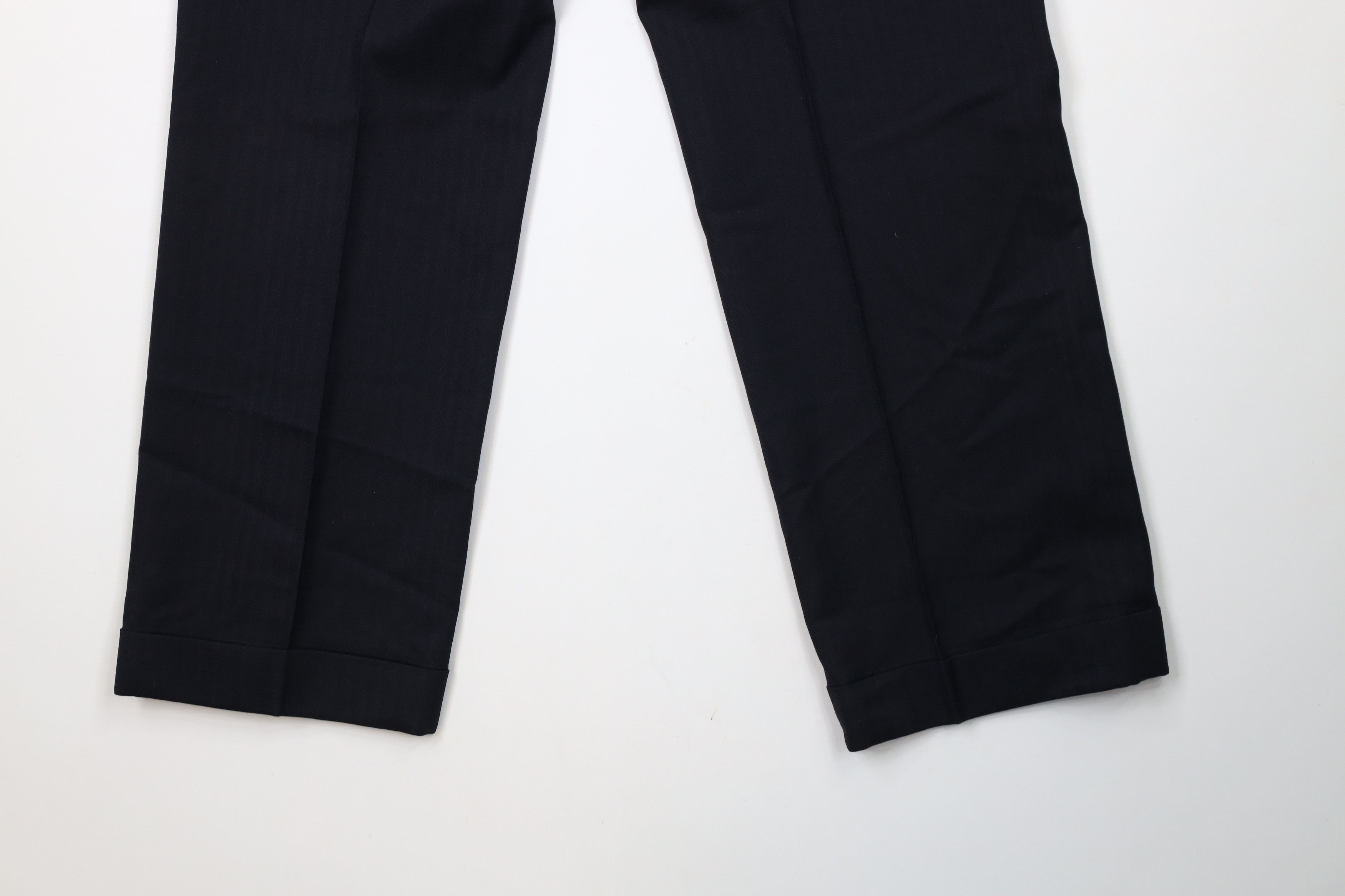 Vintage Vintage 70s Streetwear Herringbone Wide Leg Chino Pants USA Size US 32 / EU 48 - 12 Thumbnail