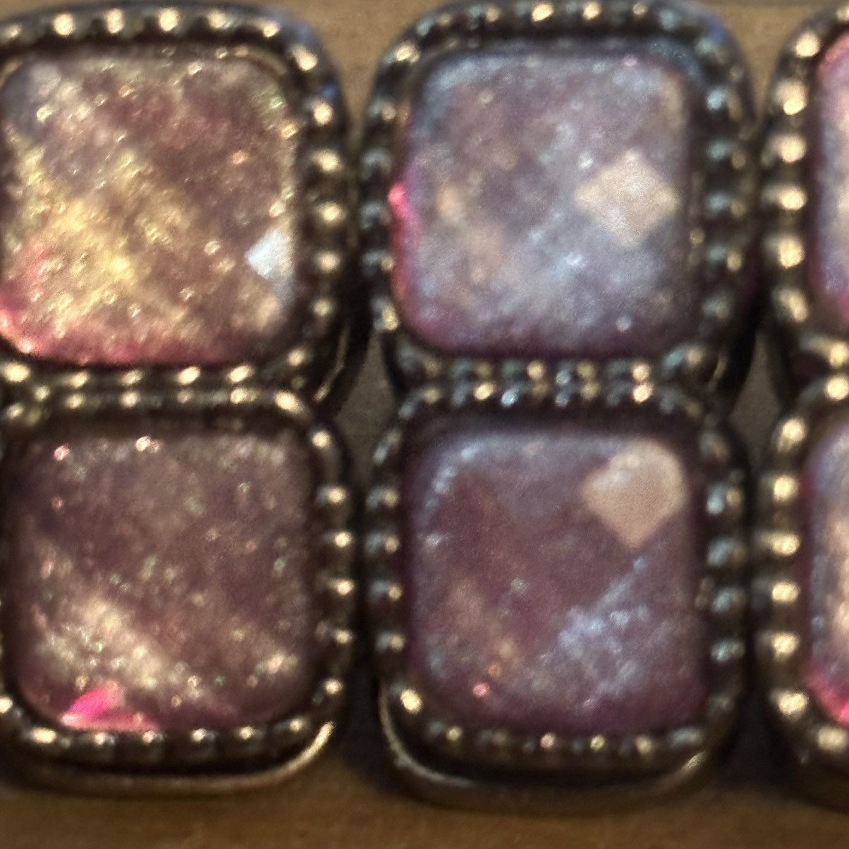 Other Shimmery purple stone stretch bracelet Size ONE SIZE - 5 Thumbnail