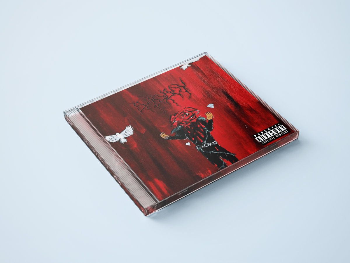 Drain Gang BLACK KRAY AKA SICKBOYRARI & PENTAGRVM - SADBOY CD Size ONE SIZE - 7 Thumbnail