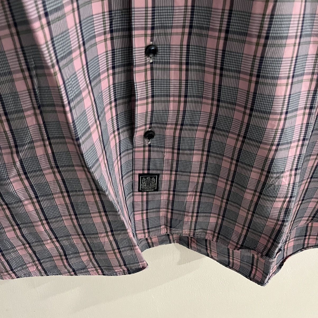 Aquascutum Aquascutum Plaid Button Up Size US L / EU 52-54 / 3 - 5 Thumbnail