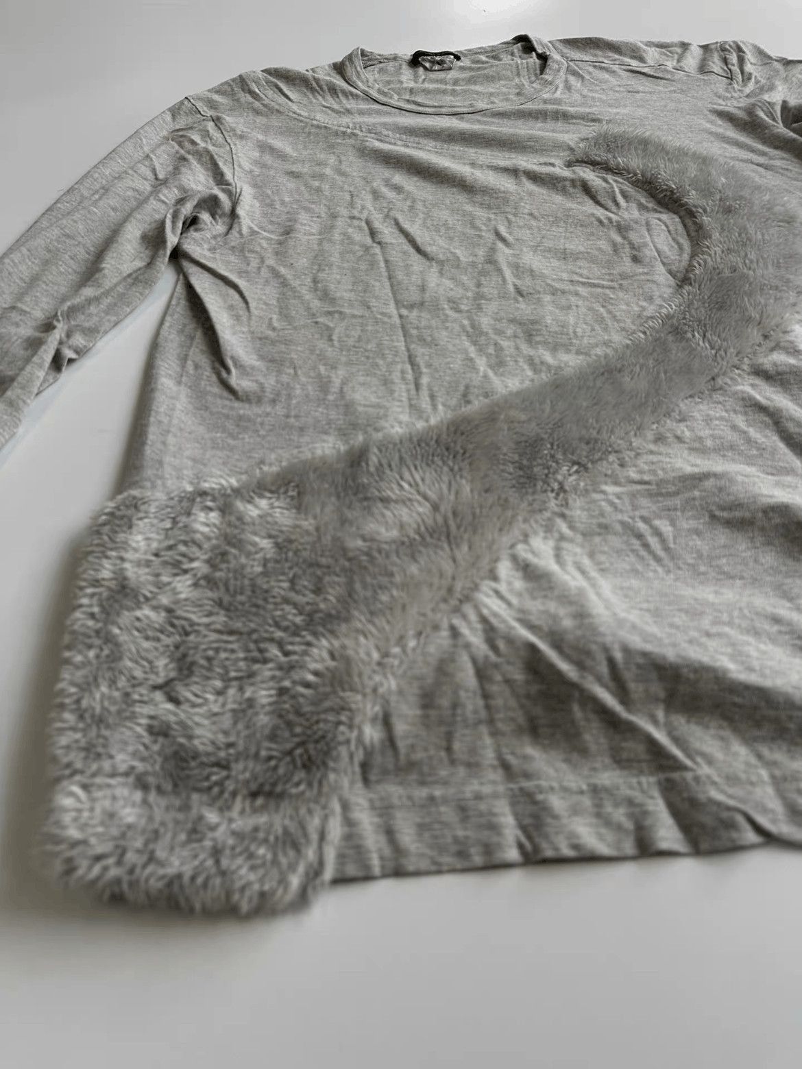 Comme des Garcons Homme Plus Sample Comme Des Garcons Homme Plus Fur L/S Tee-2508 Size US S / EU 44-46 / 1 - 2 Thumbnail