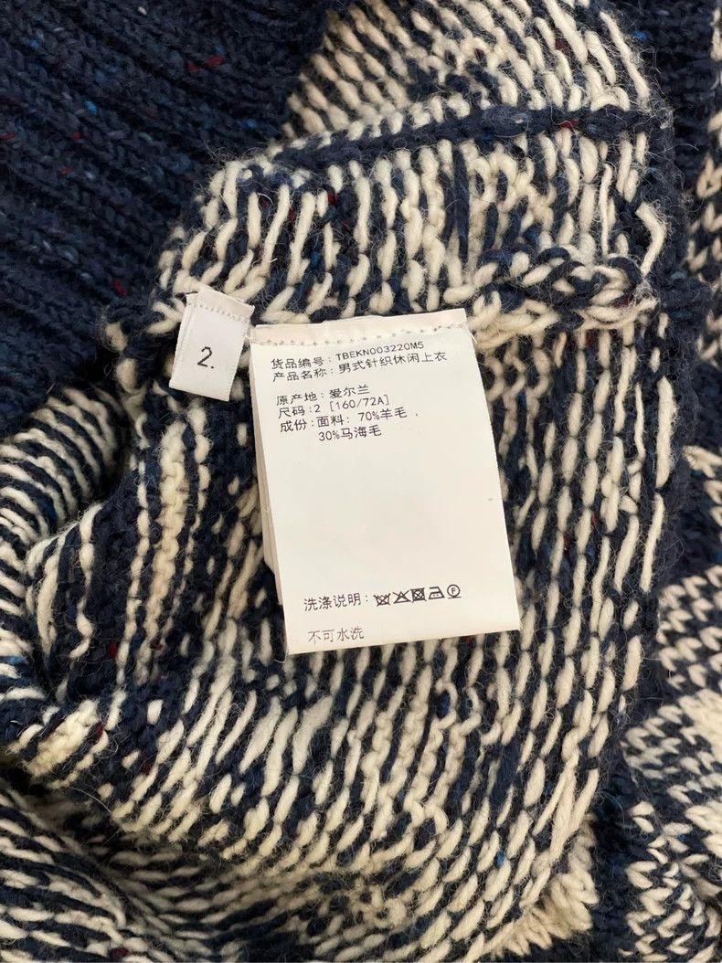 Thom Browne Thom browne Dark blue vintage jacquard four-striped wool ca Size US M / EU 48-50 / 2 - 6 Thumbnail
