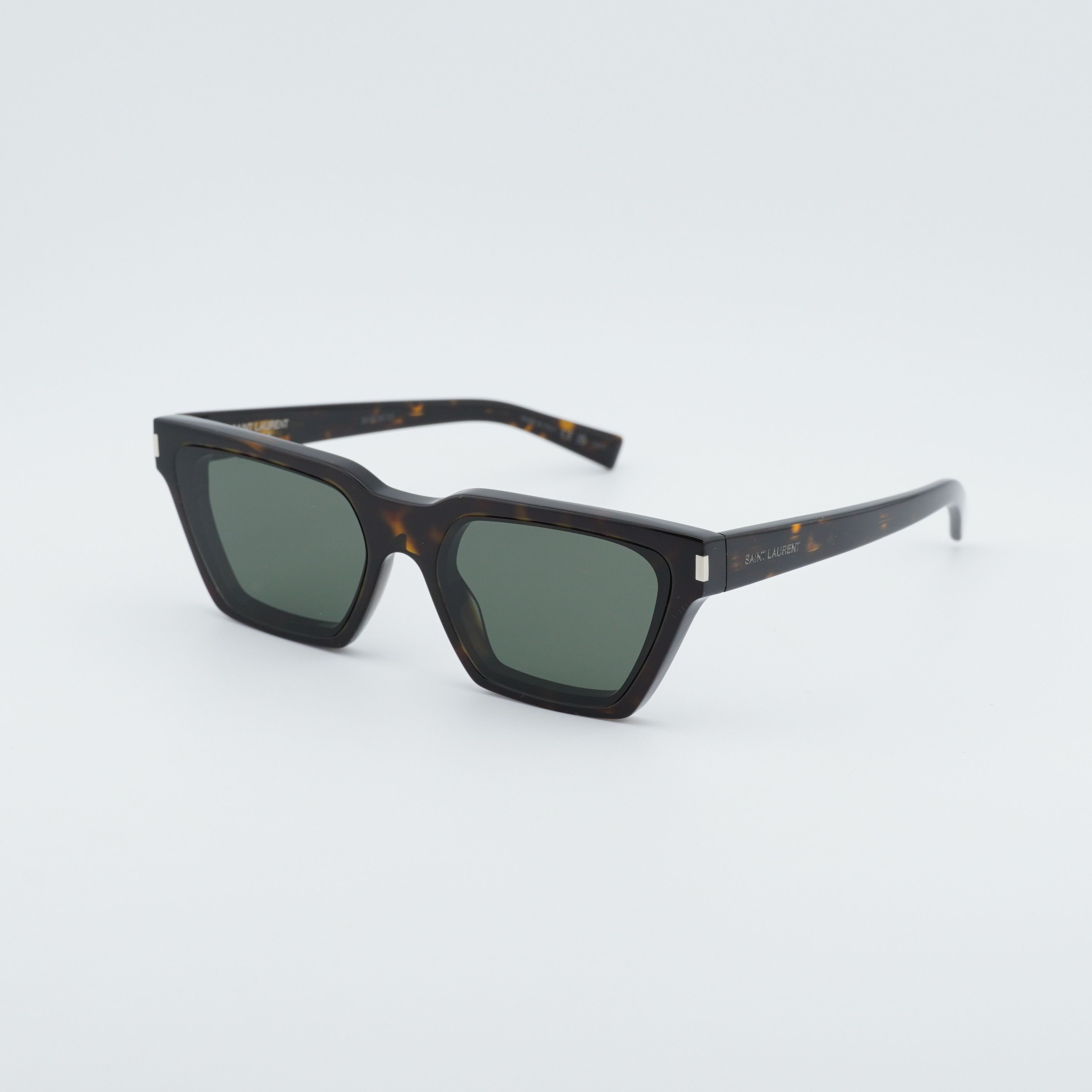 Saint Laurent Paris Saint Laurent SL633CALISTA 002 Sunglasses Havana Rectangle Size ONE SIZE - 1 Thumbnail