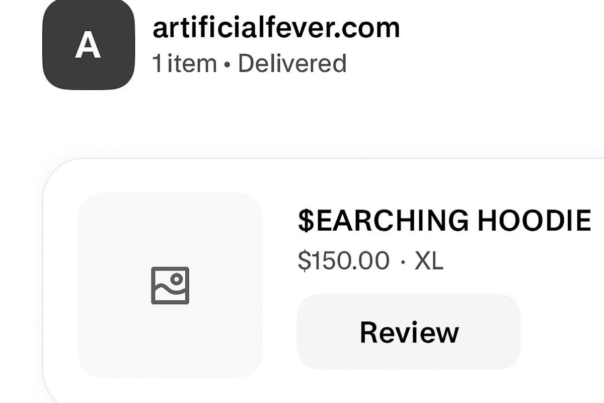 Other Artificial Fever 'searching for a connection' Hoodie Size US XL / EU 56 / 4 - 3 Thumbnail