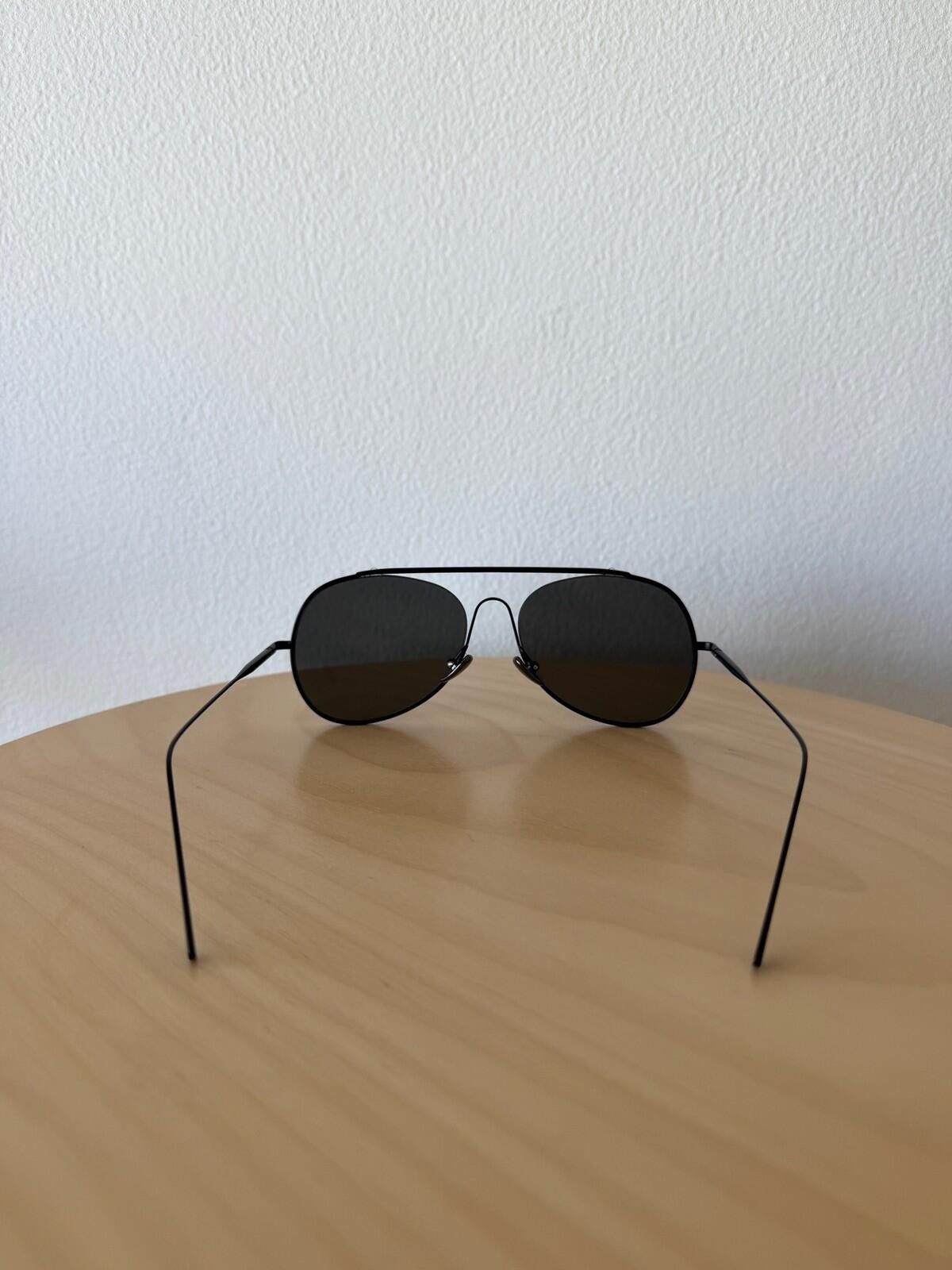Acne Studios New acne studios spitfire sunglasses black metal aviator Size ONE SIZE - 6 Thumbnail