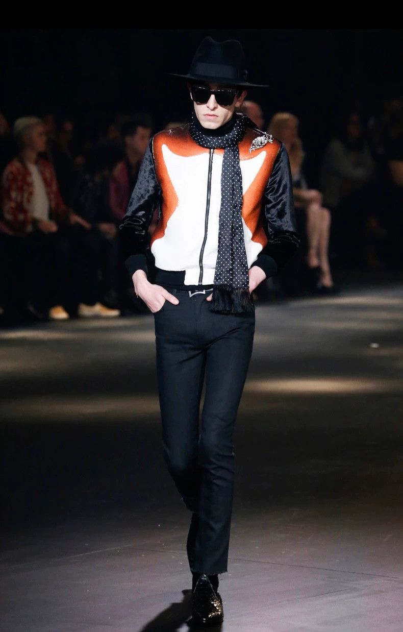 Saint Laurent Paris Saint Laurent Paris 2016FW butterfly wing sequin jacket Size US S / EU 44-46 / 1 - 4 Thumbnail