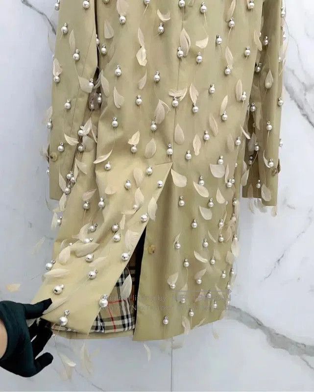 Burberry Burberry Spring Autumn Khaki Cotton Trench Coat. Size S / US 4 / IT 40 - 6 Thumbnail