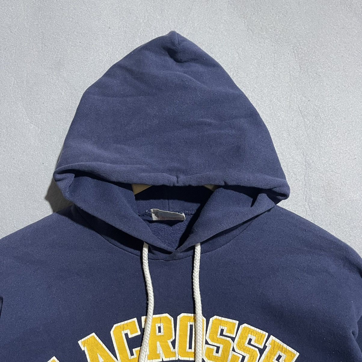 Hanes 90s Hanes Lacrosse League Hoodie Vintage Collegiate Sports Size US M / EU 48-50 / 2 - 2 Thumbnail