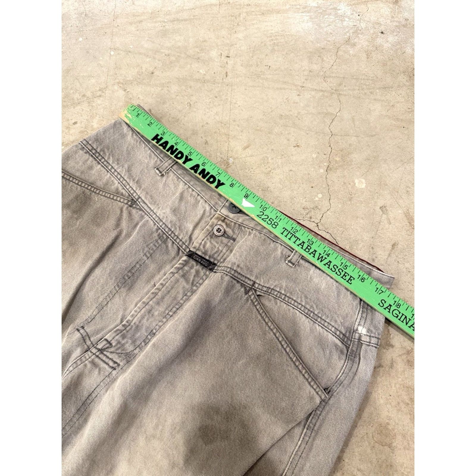 Vintage VINTAGE Girbaud Jeans Men 36x29 Cargo Pocket Denim 90s Hip Hop Baggy Straight Increase X Fit Carpenter Distressed No Size US 36 / EU 52 - 7 Thumbnail