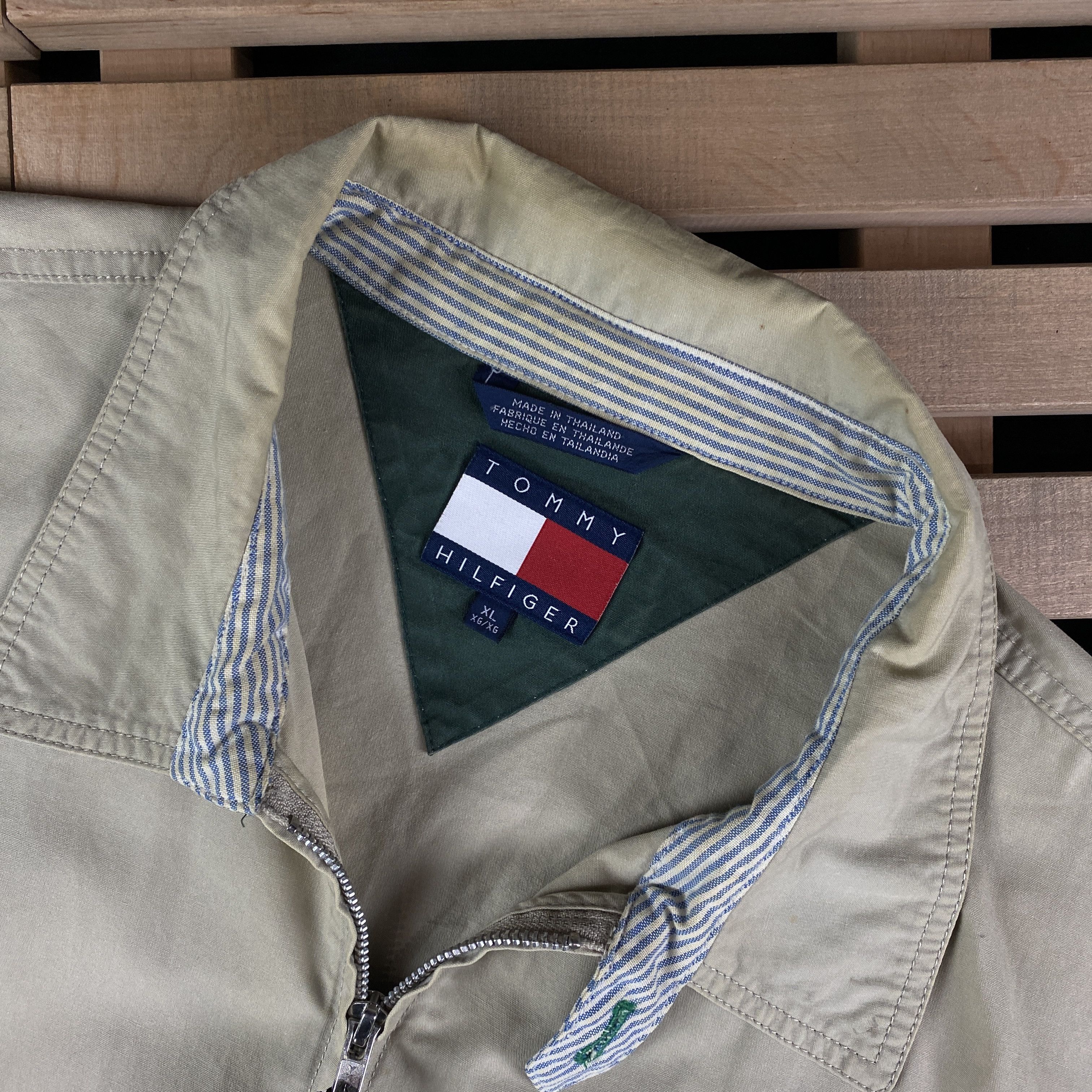 Tommy Hilfiger × Vintage Men’s Bomber Jacket Tommy Hilfiger Vintage Size XL Size US XL / EU 56 / 4 - 10 Thumbnail