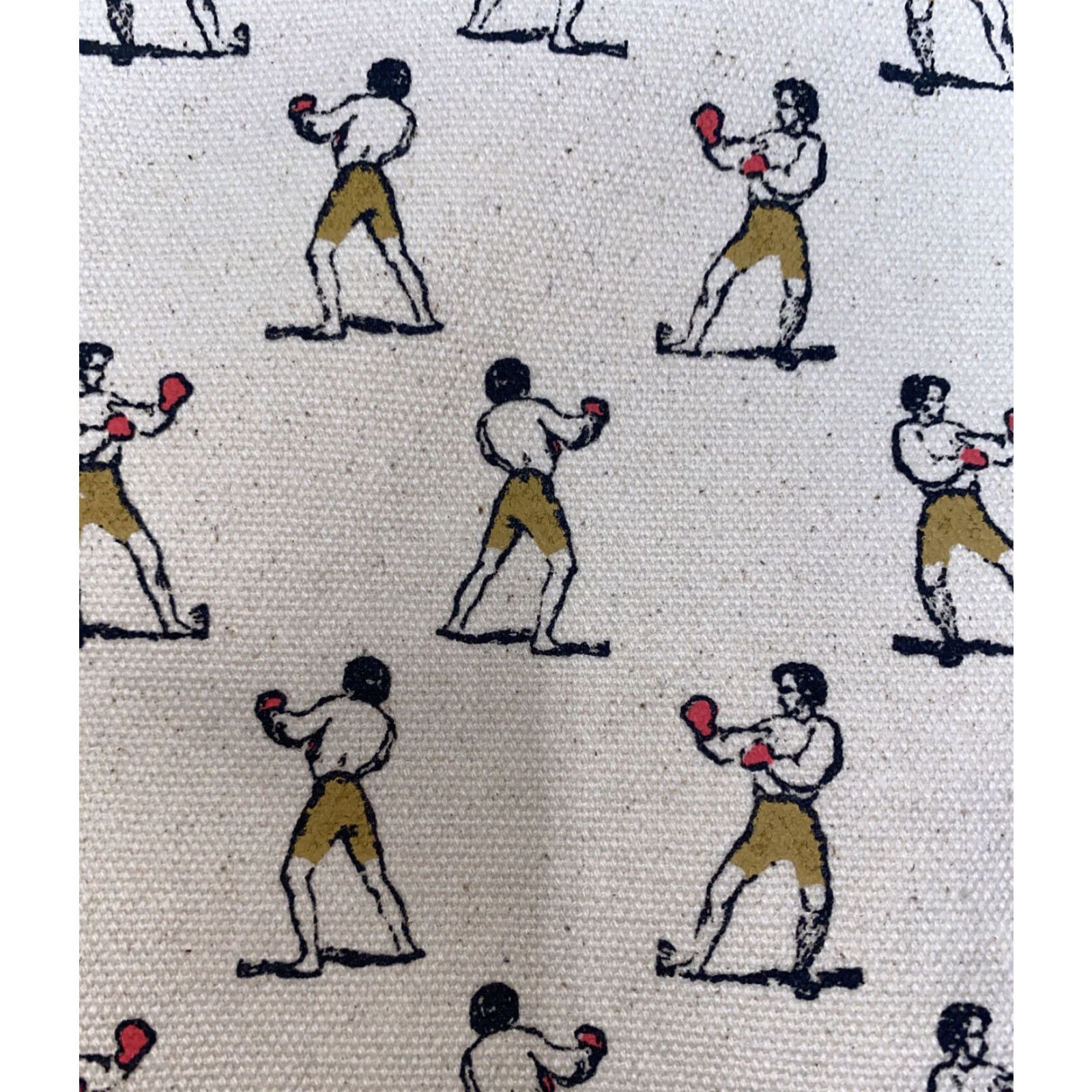 Vintage Rex Makeup Bag Womens BOXER PRINT Molly Beige Zip Medium NWT Size ONE SIZE - 3 Thumbnail