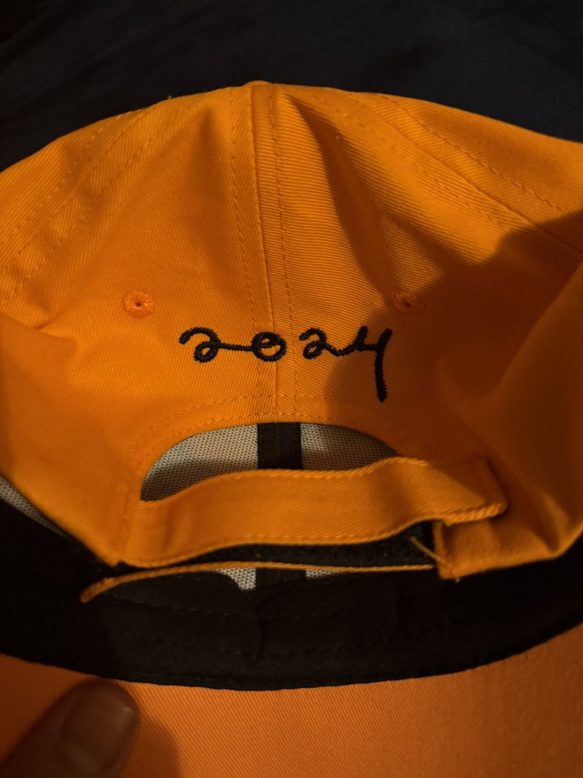 Other Asspizza 2024 Hat Velcro Orange Size ONE SIZE - 2 Thumbnail