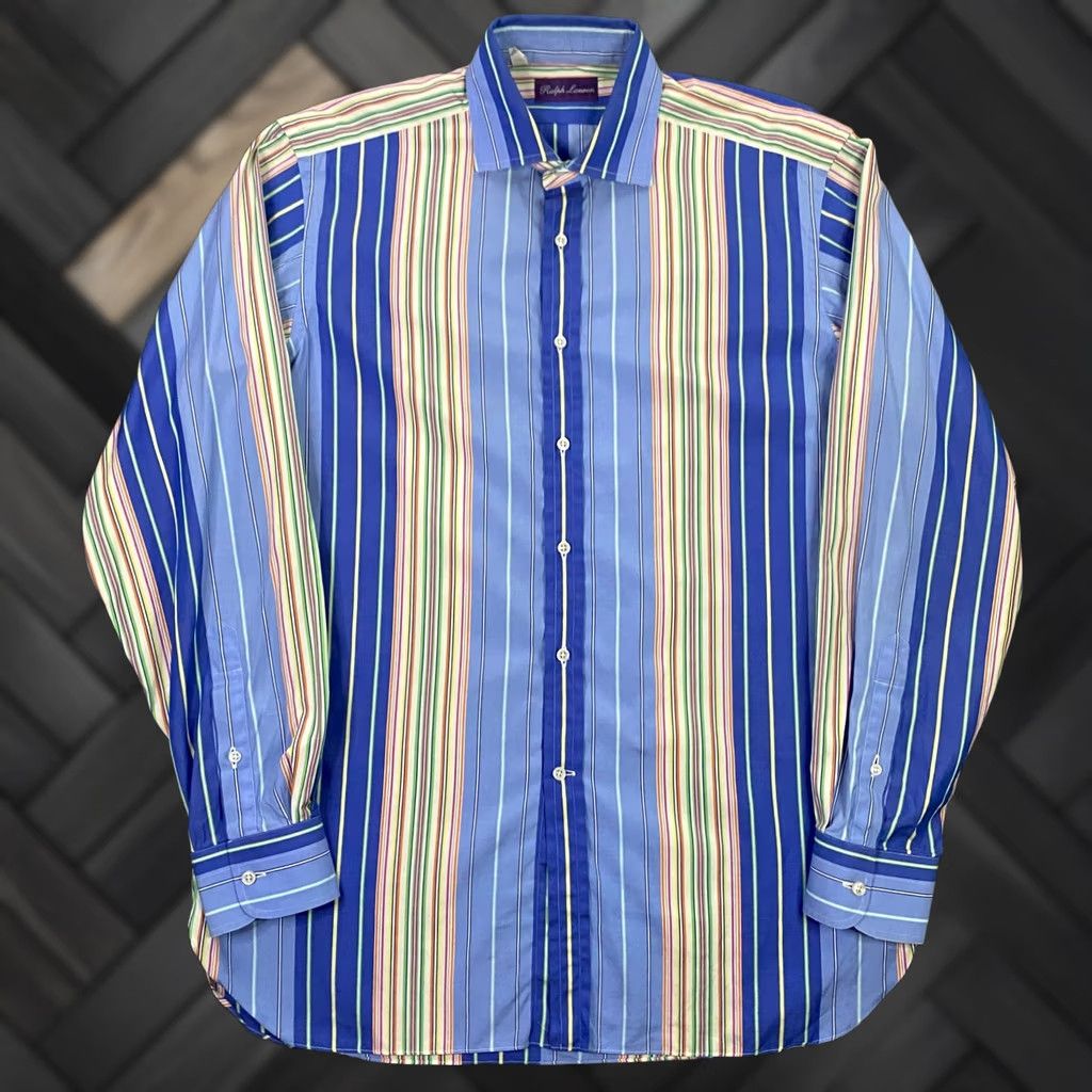 ralph lauren purple label mens dress shirt Ralph Lauren Purple Label - Washed End-on-End Shirt - Mens - Pink