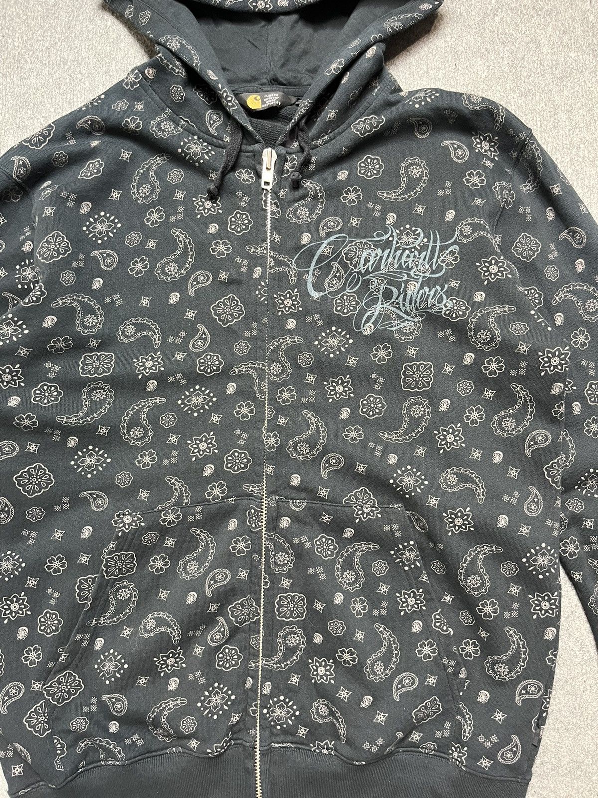 Carhartt × Vintage Carhartt Paisley hoodie Size US L / EU 52-54 / 3 - 4 Thumbnail