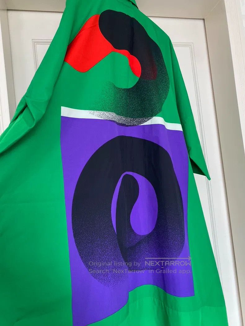 Issey Miyake Issey Miyake Green Coat Size L / US 10 / IT 46 - 3 Thumbnail
